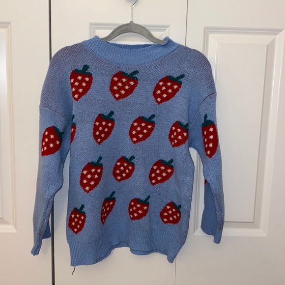 Sweaters - strawberry sweater